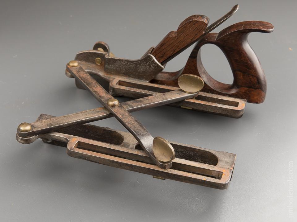 MORRIS Patent March 21, 1871 Type One Scissor Arm Plow Plane with One Iron - 88313