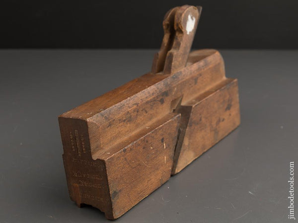 Double Iron Sash Plane by J. KING N. YORK circa 1835-87 GOOD+ - 88322