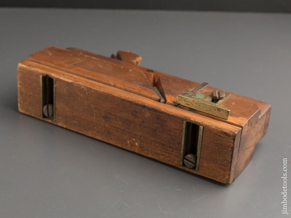 Moving Filletster Plane by A. SMITH LOWELL NY circa a1832-37 GOOD+ - 88363