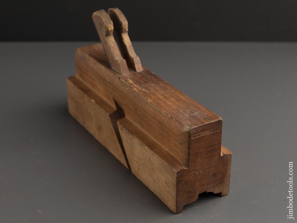 2 1/2 inch Wide Double Sash Molding Plane by I.C. TITCOMB circa 1850 FINE - 88365