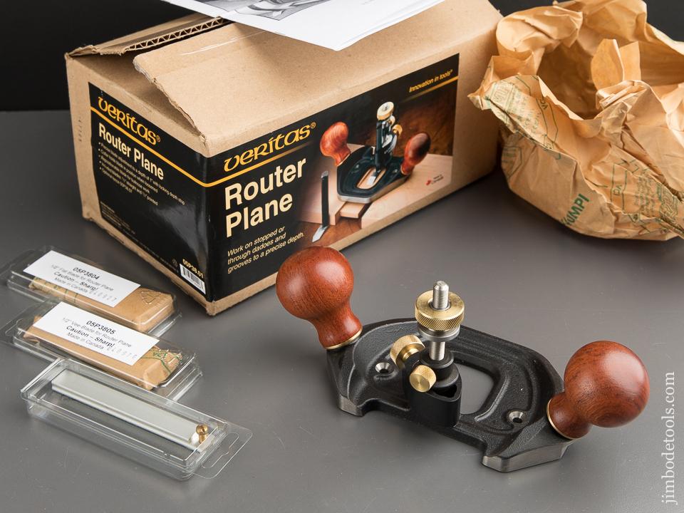 NEW No. 05P38.01 VERITAS Router Plane in UNOPENED Original Box - 88379