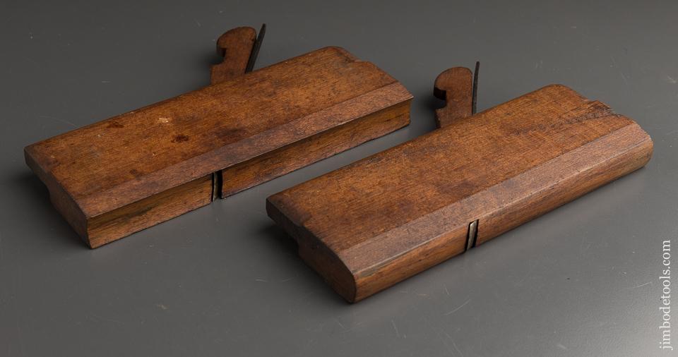 JOSIAH H.N. KING N. YORK No. 12 Hollow & Round Molding Planes circa 1835-87 FINE - 88426