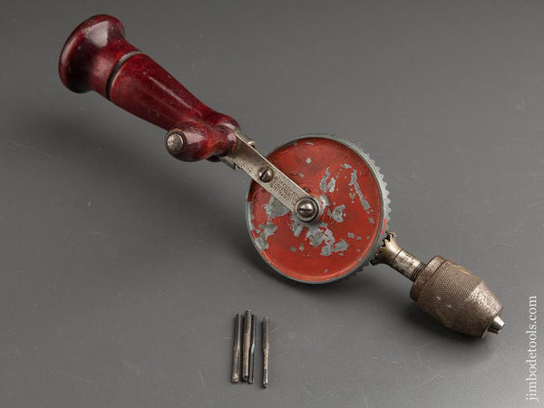 MILLERS FALLS Egg Beater Hand Drill with Four Bits - 88427