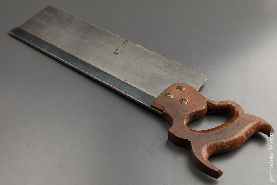 NEW OLD STOCK 13 point 14 inch DISSTON Back Saw Tenon Saw - 88462
