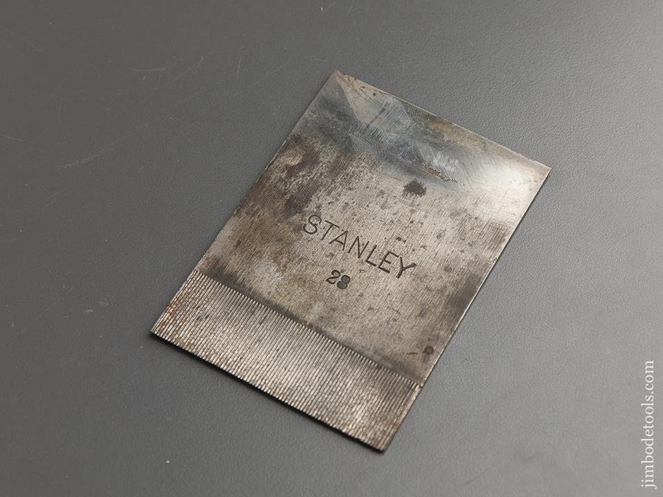 STANLEY No. 12 Scraper Plane with 28 point Toothing Blade - 88478