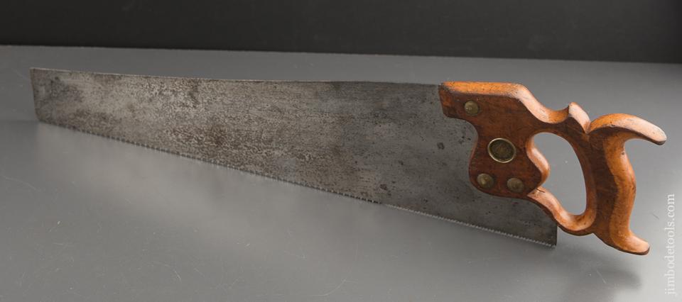 Early 11 point 18 inch Crosscut DISSTON D8 Hand Saw circa 1887-96 FINE - 88483
