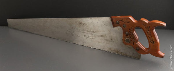 Extra Fine! 10 point 26 inch Crosscut DISSTON D23 Hand Saw - 88485