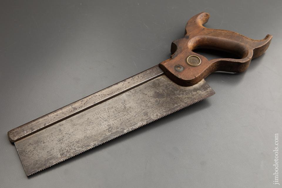 12 point 10 inch Rip DISSTON Back Saw - 88512