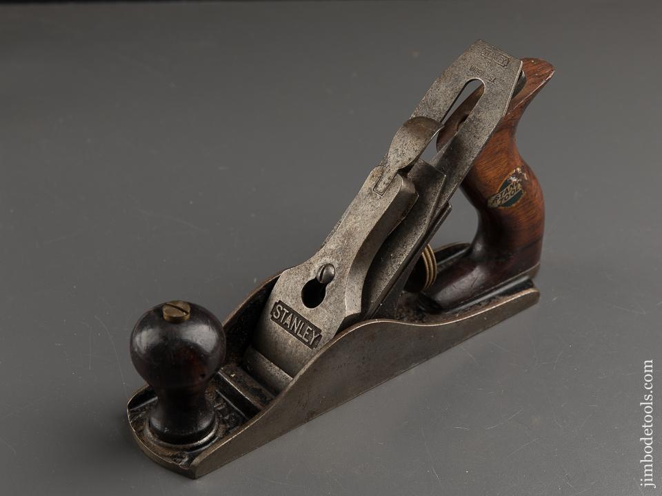 RARE Type 14B STANLEY No. 3 Smooth Plane with Decal and Sideways MADE IN USA Beside Tote SWEETHEART - 88523