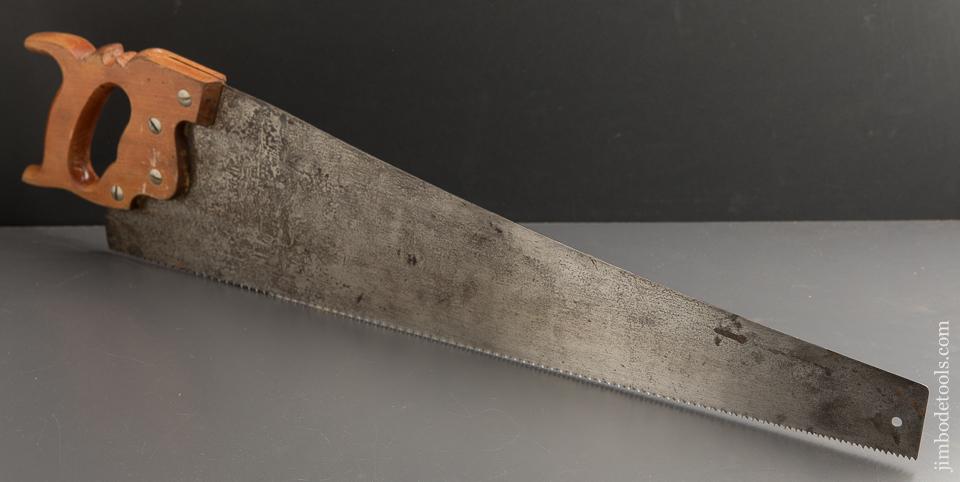 8 point 26 inch Crosscut ATKINS No. 51 Skew Back SILVER STEEL Hand Saw - 88531