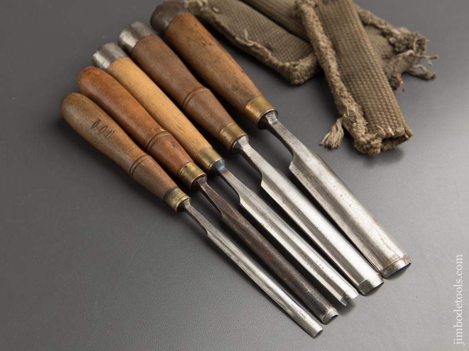Set of Five BUCK BROS Gouges - 88559