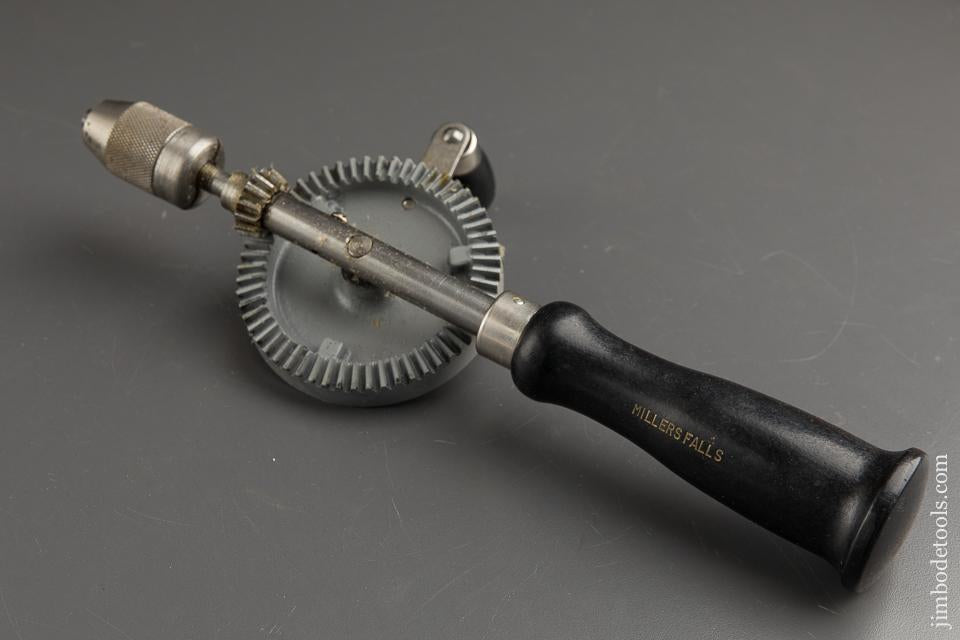 MILLERS FALLS No. 1420 Single Pinion 1/4 inch Hand Drill MINT in Original Box - 88580