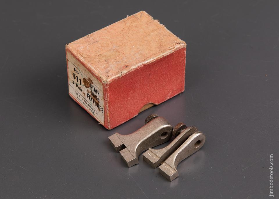 Two STARRETT No. 11 Stair Gage Fixtures in Original Box - 88614