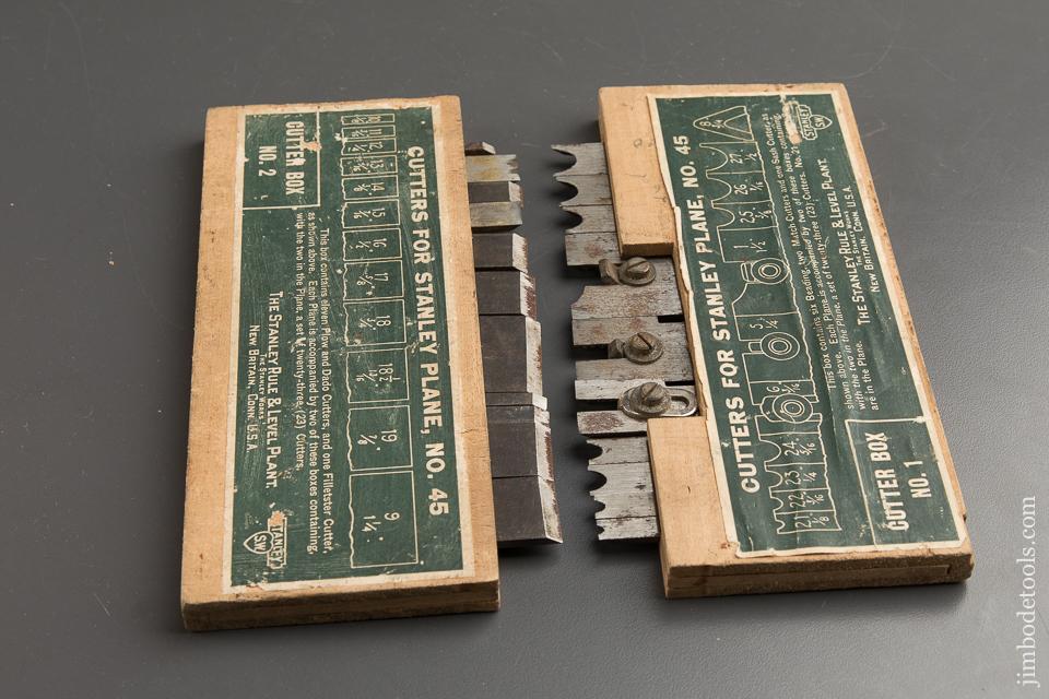 STANLEY No. 45 Combination Plane 100% COMPLETE in Original Box SWEETHEART - 88620