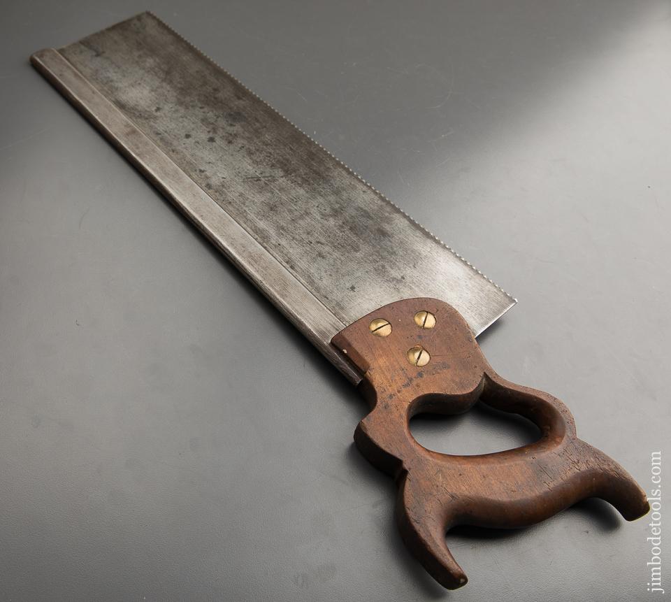 Excellent 12 point 16 inch Rip HENRY DISSTON & SONS Tenon Saw - 88630