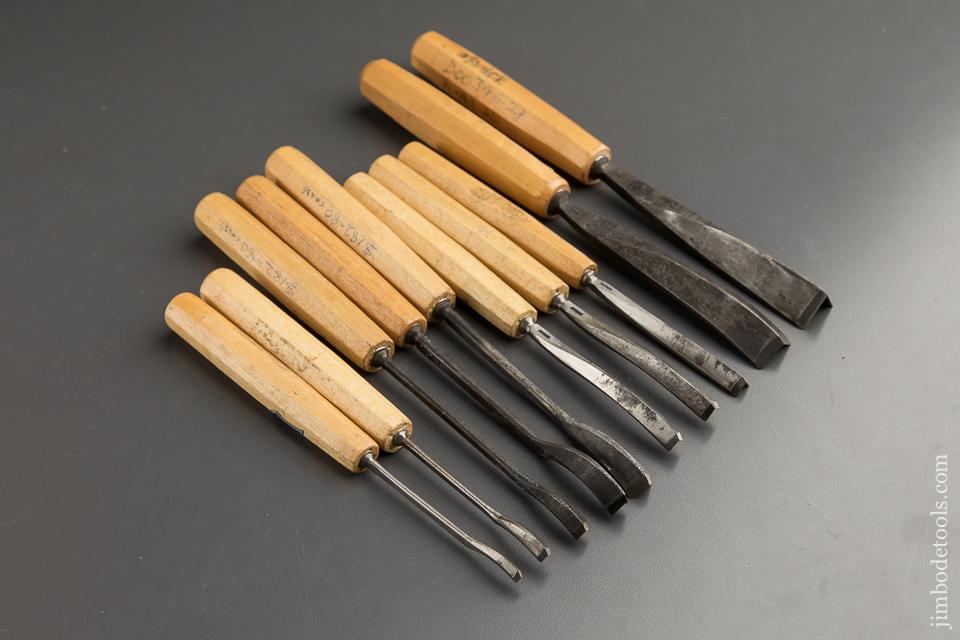 Ten DASTRA TOOLS Gouges with Decals - 88640 – Jim Bode Tools