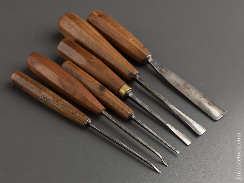 Six Good Carving Chisels - 88648