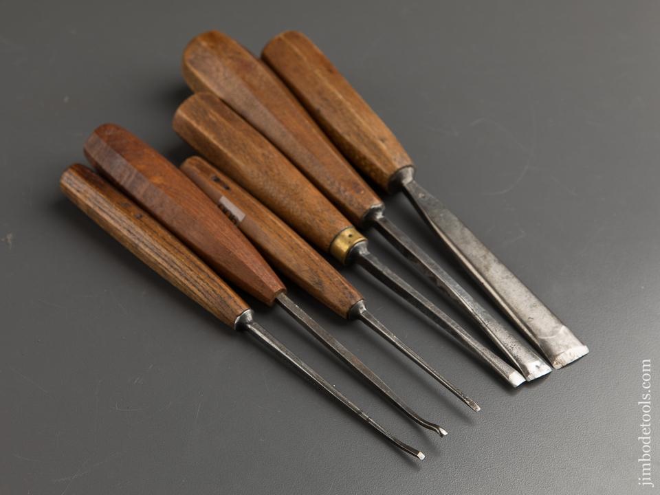 Six Good Carving Chisels - 88648