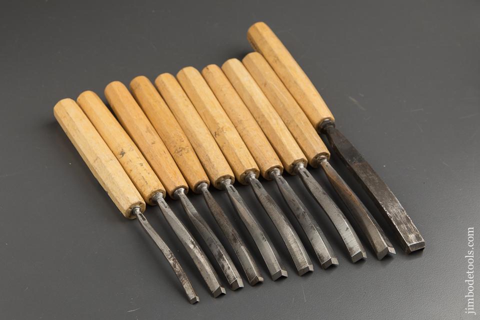 Ten DASTRA CARVING Gouges with Decals - 88672 – Jim Bode Tools