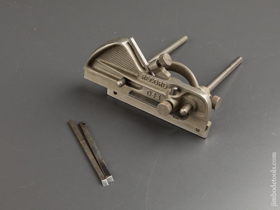 RECORD No. 043 Plough Plow Plane 100% COMPLETE - 88676