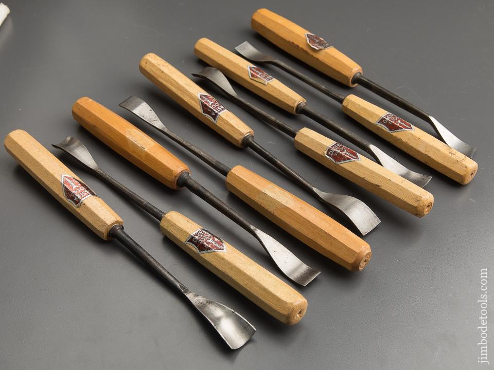 Nine BIG Spoon Gouges by DASTRA TOOLS with Decals - 88691