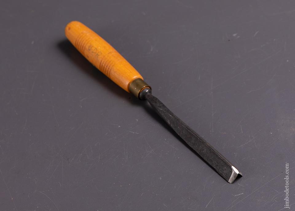 Extra Fine! 1/2 inch HENRY TAYLOR Vee Gouge with Decal - 88712