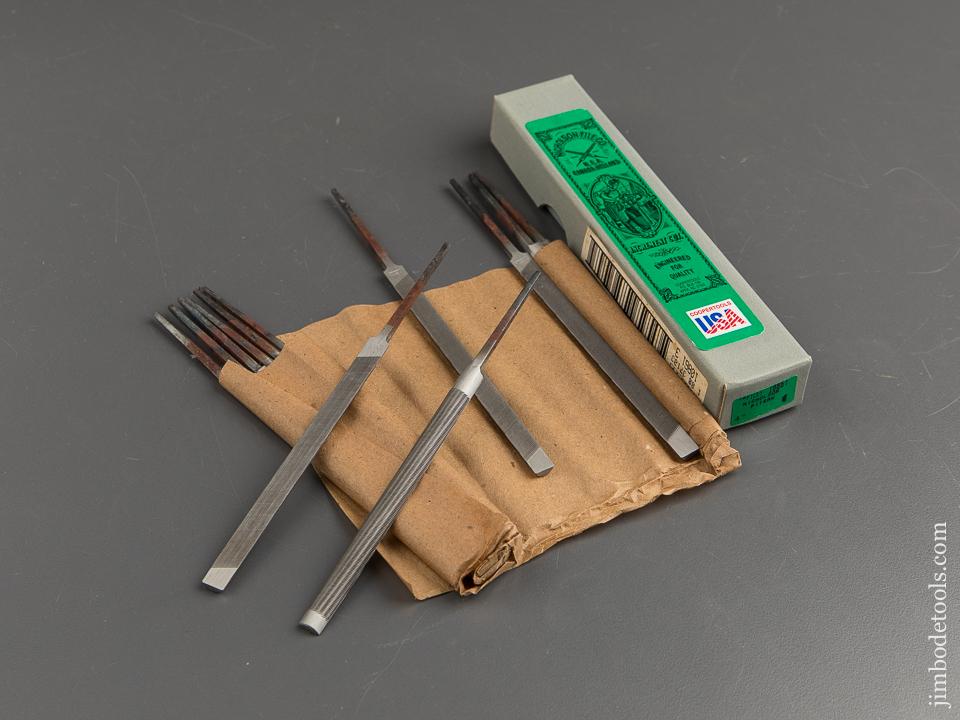 MINT New Box of Twelve NICHOLSON No. 10861 Pit Saw Files - 88740M