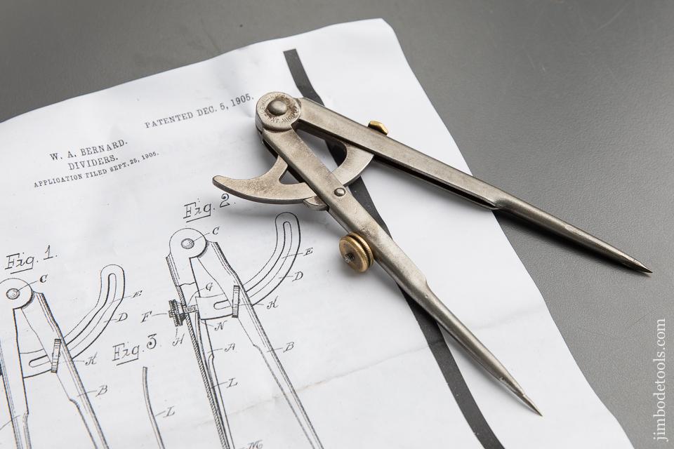 Six inch SCHOLLHORN Patent September 25, 1905 Dividers - 88750