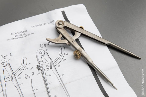 Six inch SCHOLLHORN Patent September 25, 1905 Dividers - 88750