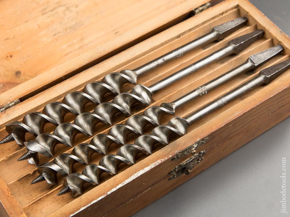 FINE & Complete Set of 13 RUSSELL JENNINGS Auger Bits in Original 3 Tiered Box - 88768