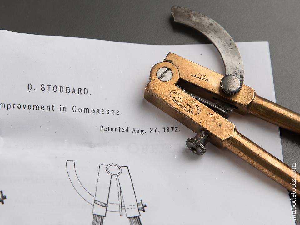 STODDARD Patent August 27, 1872 Dividers - 88771