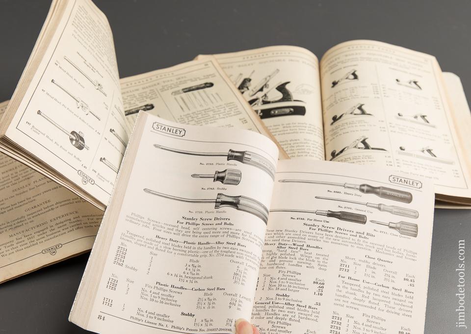 Book: Three Original STANLEY Catalogues - 88788