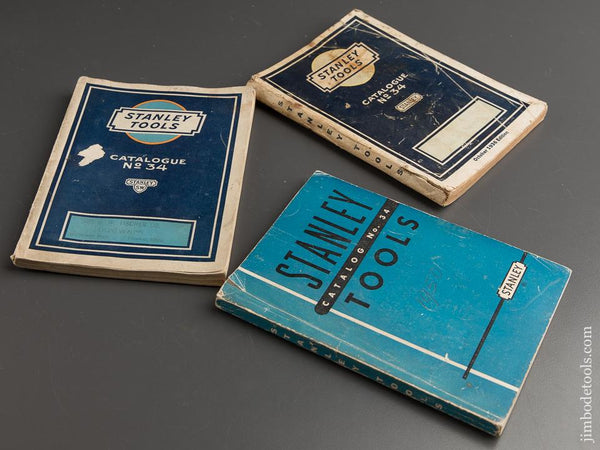Book: Three Original STANLEY Catalogues - 88789