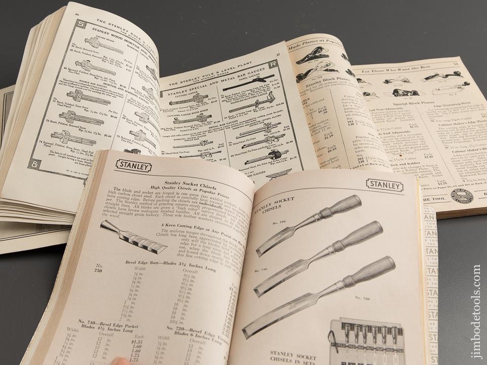 Book: Three Original STANLEY Catalogues - 88789