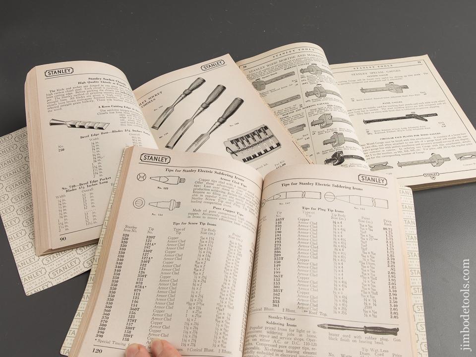 Book: Three Original STANLEY Catalogues - 88790