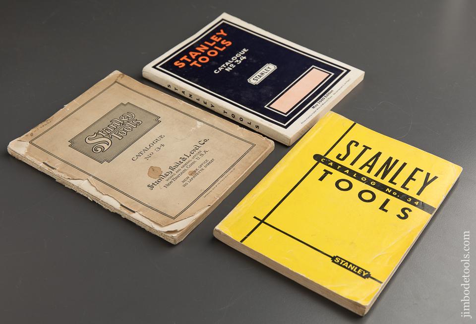 Book:  Three Original STANLEY Catalogues - 88791