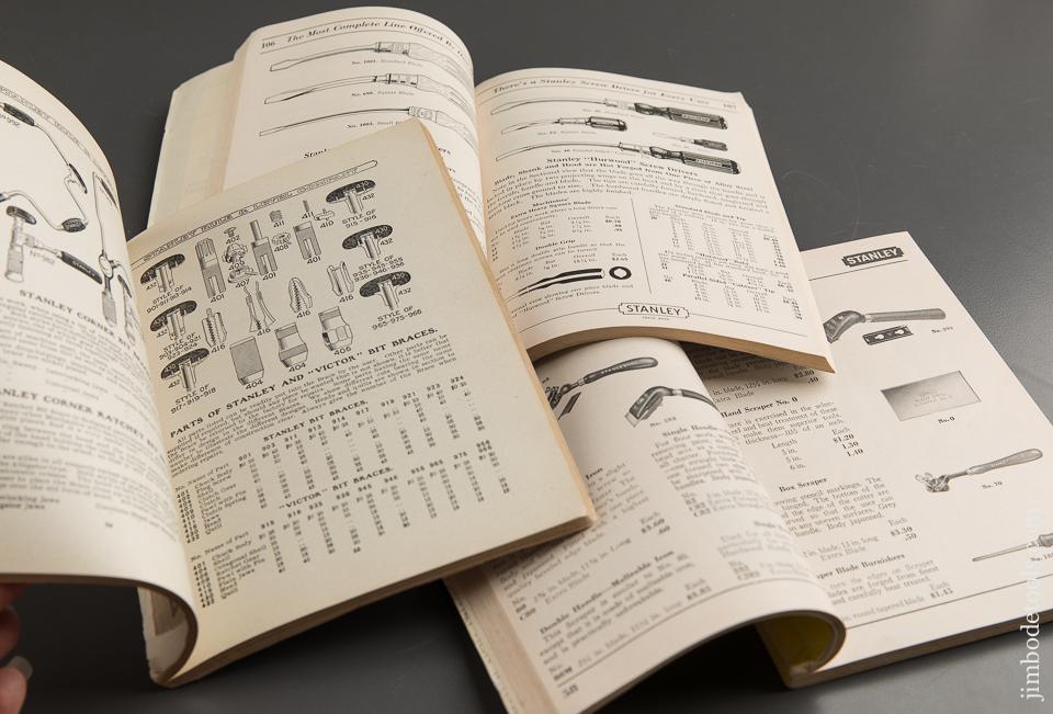 Book:  Three Original STANLEY Catalogues - 88791