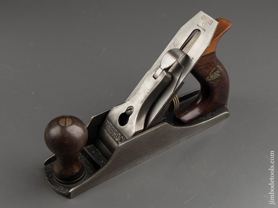 Awesome STANLEY No. 603 BEDROCK Smooth Plane Type 6 circa 191921 with Decal SWEETHEART - 88812