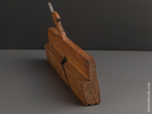 1 1/8 inch Wide Cove Molding Plane GOOD - 88821