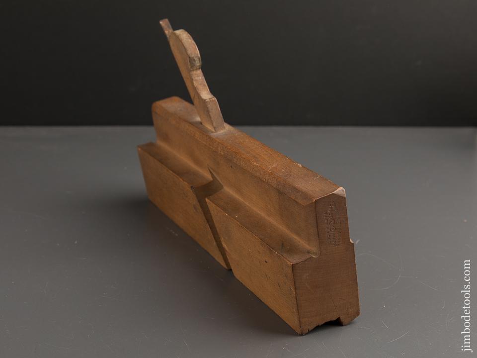 1 1/2 inch Wide Crispy PRESTON Complex Moulding Plane circa 1894-1900 FINE - 88823