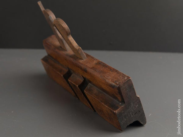 Double Iron Molding Plane by WILSON circa 1818-37 GOOD+ - 88827
