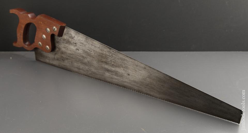 9 point 26 inch Crosscut DISSTON D12 Hand Saw with Mahogany Handle - 88838