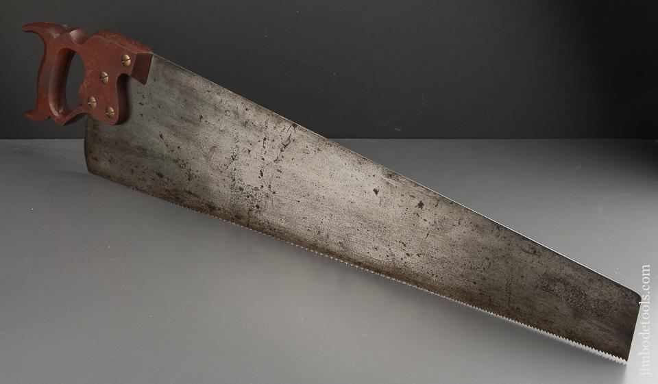 Extra Fine! 9 point 26 inch Crosscut BATCHELLER No. 410 Hand Saw - 88840