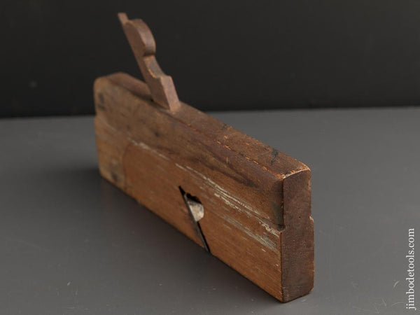 One inch Rabbet Plane by WOOD No. 7 CHAMBER ST N YORK circa 1831-55 GOOD - 88849