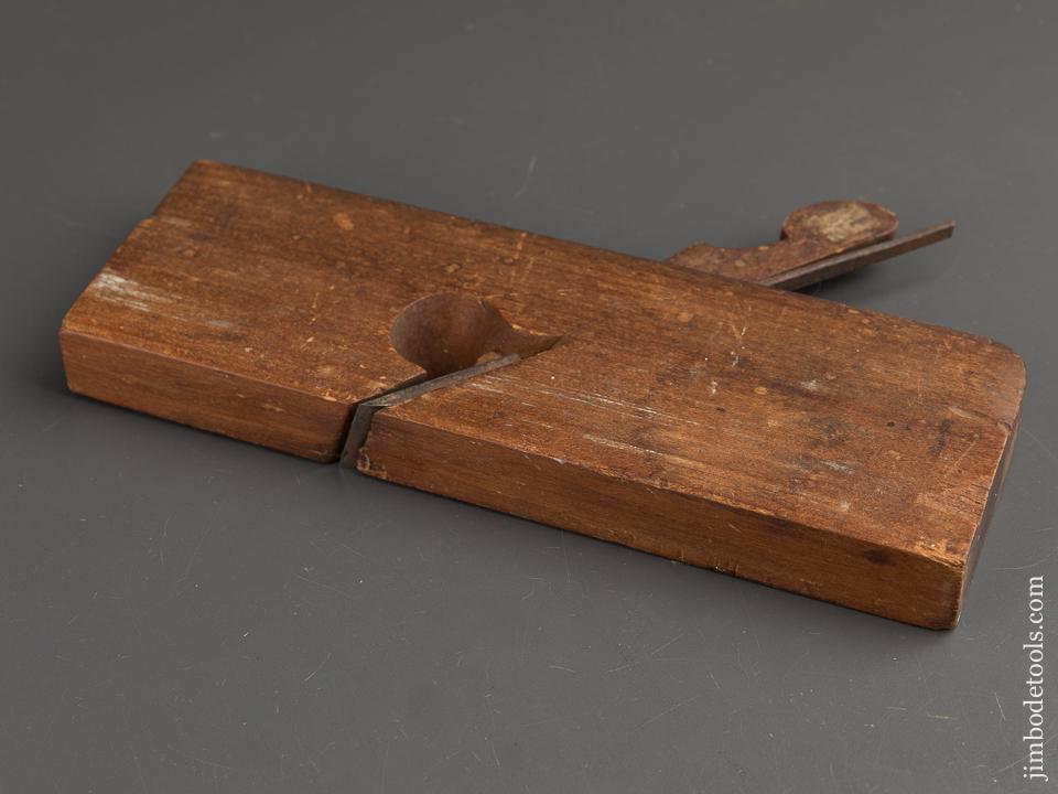 One inch Rabbet Plane by WOOD No. 7 CHAMBER ST N YORK circa 1831-55 GOOD - 88849