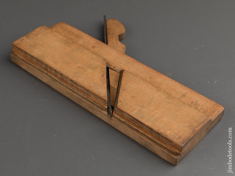 1/8 inch Bead Molding Plane by A. HOWLAND & CO circa 1869-74 GOOD+ - 88850