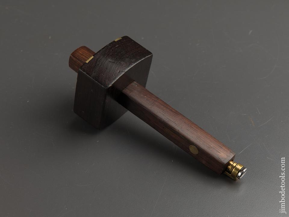 7 1/4 inch Rosewood & Brass Mortise Gauge - 88860