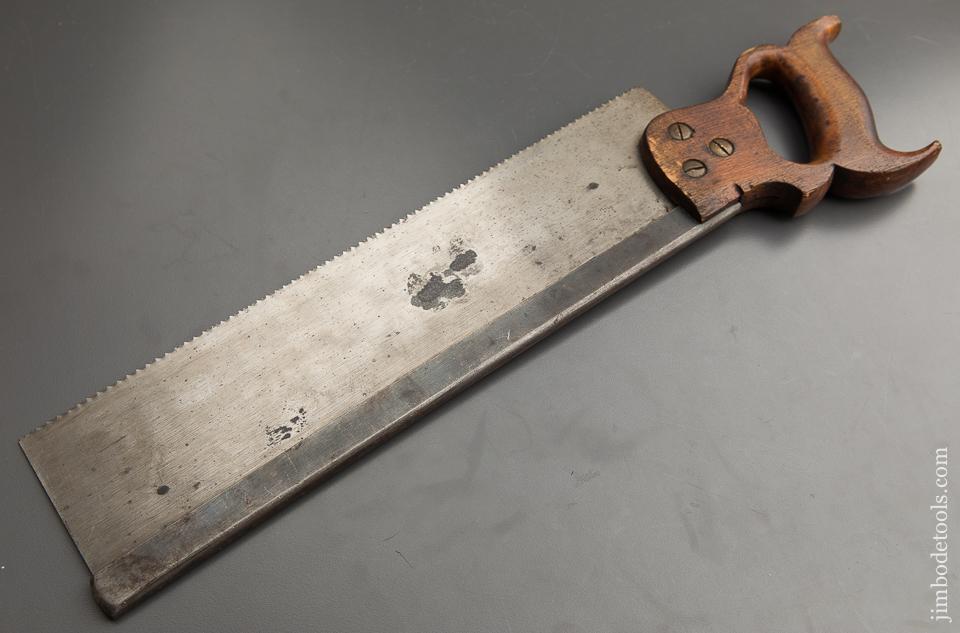 12 point 14 inch Crosscut DISSTON JACKSON Back Saw = 88864