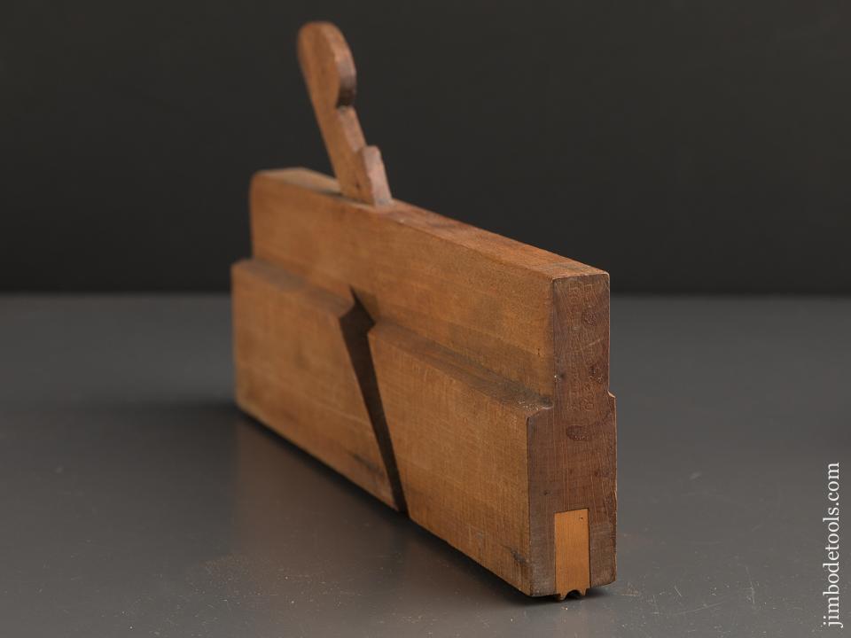 5/16 inch Center Bead Molding Plane by D.R. BARTON ROCHESTER NY circa 1832-74 FINE - 88882