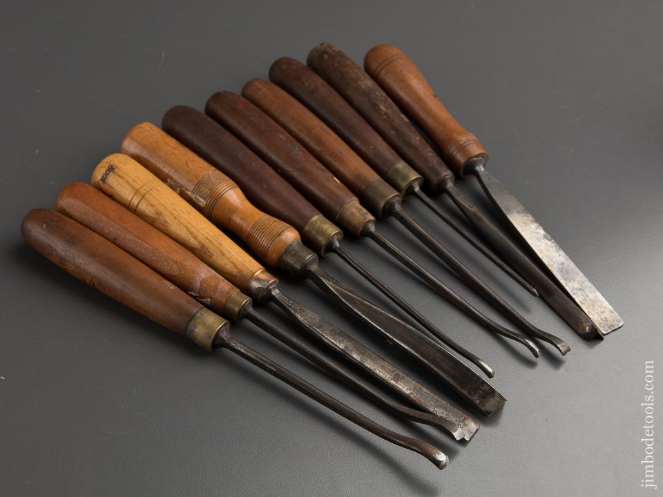 Ten Good ADDIS Carving Gouges - 88916 – Jim Bode Tools